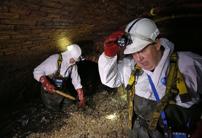ロンドン地下世界、「ファットバーグ」と闘う人びと