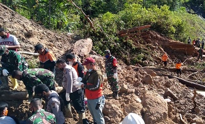 インドネシア北部で土砂崩れ、中国支援の水力発電所で3人死亡