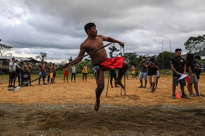 「先住民の先祖競技大会」開催 伝統保護が目的 パナマ