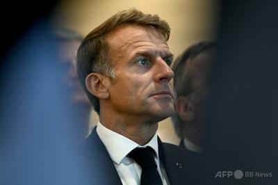 マクロン仏大統領、ロシア側に「エネルギー停戦の動き見られず」