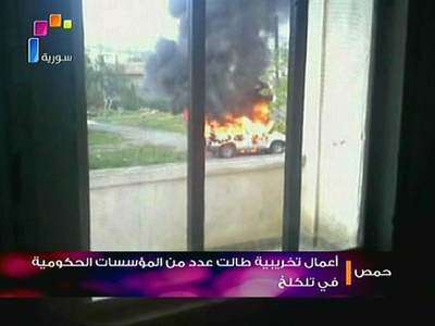 シリア、反体制デモを軍などが銃撃　4人死亡