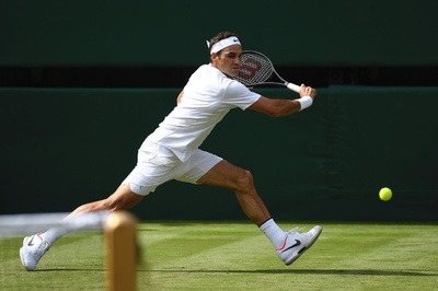 最多8度目V狙うフェデラー、相手棄権でウィンブルドン2回戦へ