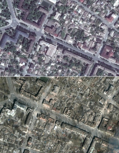 ロシア軍、マリウポリで赤十字施設攻撃