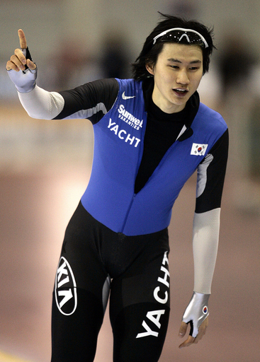 ＜ISU世界スピードスケート距離別選手権2007＞男子500メートル、イ・カンソク 世界新を記録し優勝 - 米国