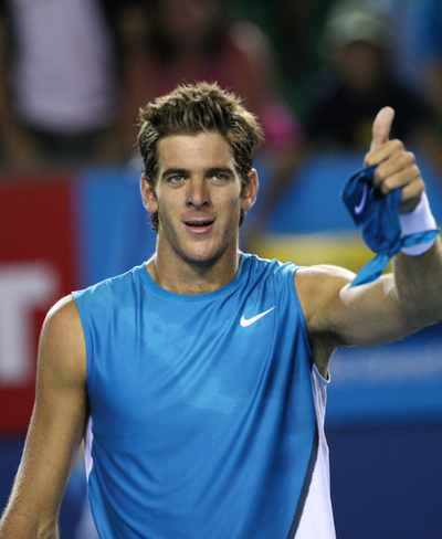 デルポトロが2回戦突破、全豪オープン