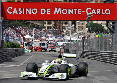 バトンがシーズン4度目のポールポジション、モナコGP