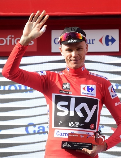 フルームが総合首位守る、マイカが独走でステージ制覇 ブエルタ