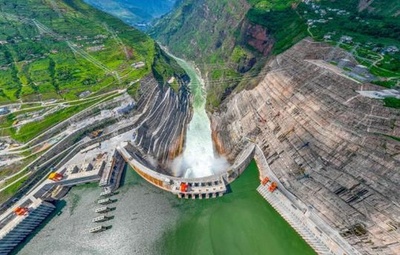 世界最大規模 白鶴灘水力発電所左岸ユニットが運転開始　中国