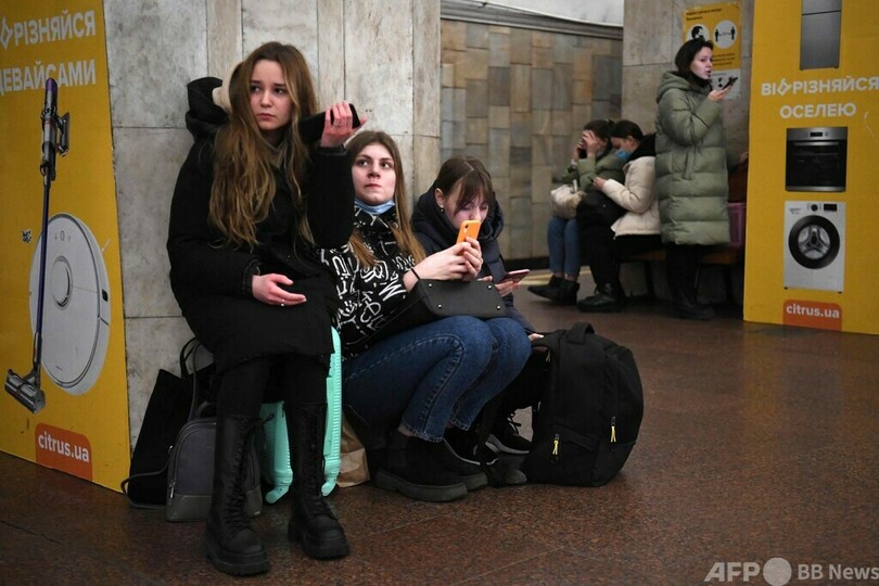 国際ニュース：AFPBB Newsウクライナ全土に戒厳令 首都では空襲警報