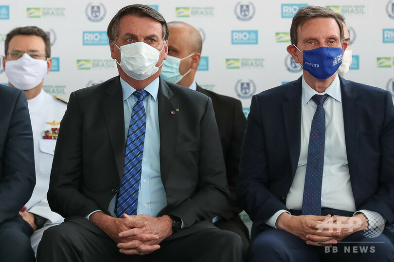 ブラジル大統領の支持率、過去最高に コロナ対応めぐり物議醸すも