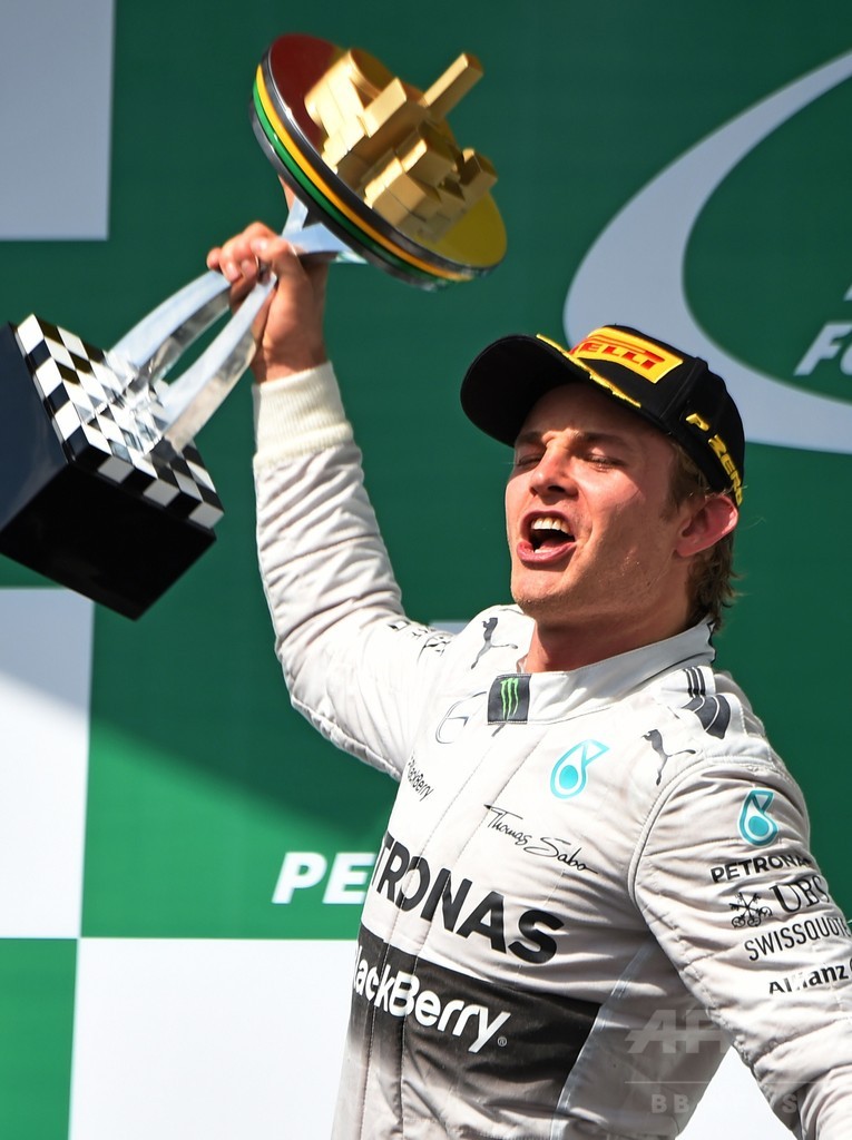 ロズベルグ優勝でタイトル争いは最終戦へ、ブラジルGP