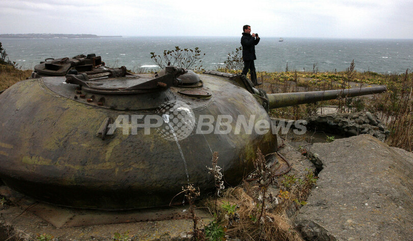 メドベージェフ露大統領、国後島を訪問