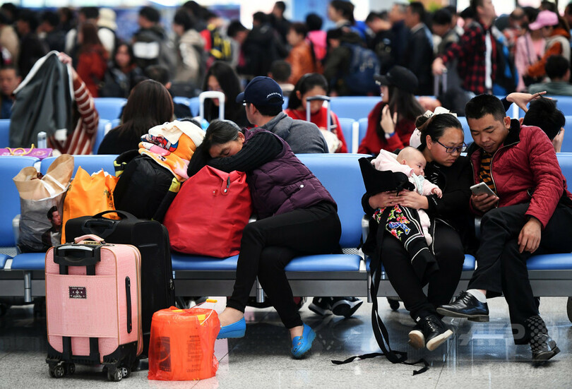 春運 に始まり 春運 に終わる 春節のuターンラッシュがピーク 写真10枚 国際ニュース Afpbb News