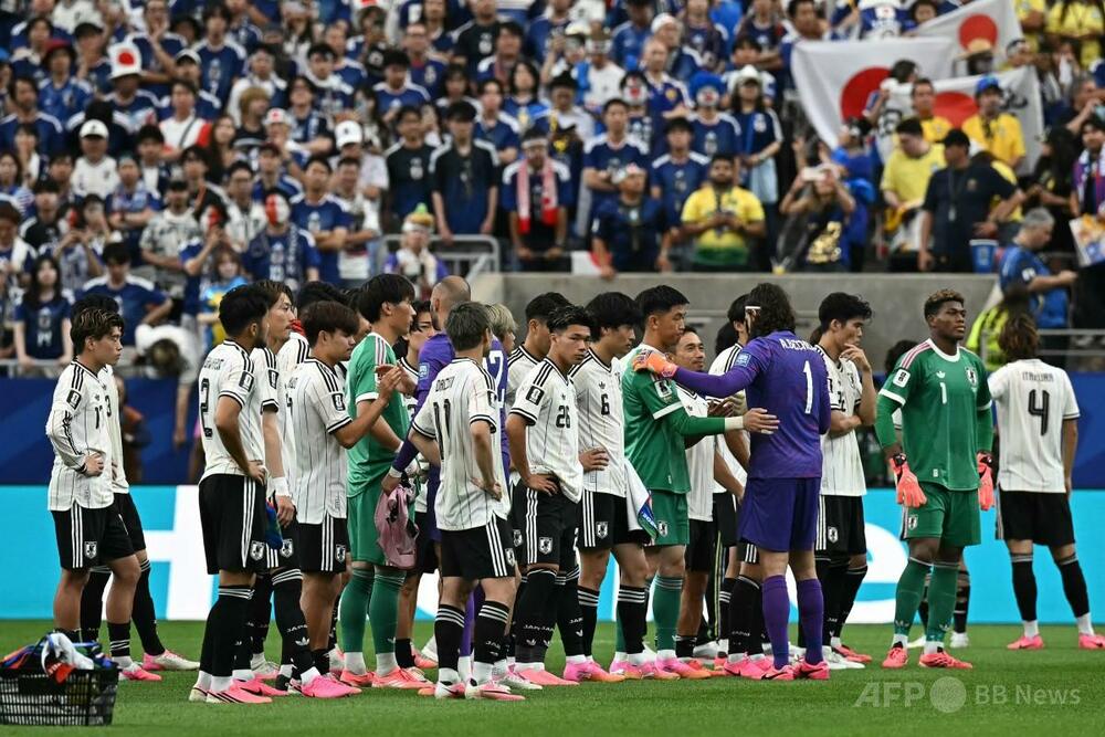 日本、W杯16強ならず ブラジルに逆転負けで初戦突破ならず