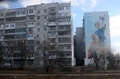 ウクライナ・バフムートの町の様子（2023年3月3日撮影）。(c)Anatolii Stepanov / AFP