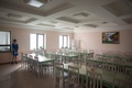 北朝鮮のサッカーアカデミー、平壌国際蹴球学校にある食堂の様子（2016年9月22日撮影）。(c)AFP/Ed Jones