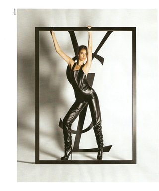 イヴ・サンローラン09/10年秋冬の顔はクリスティ・ターリントンに決定