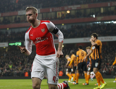 アーセナル、ハル・シティを退け4回戦へ FA杯