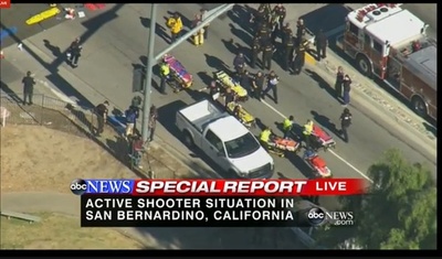 障害者施設で銃乱射、14人死亡 米カリフォルニア州