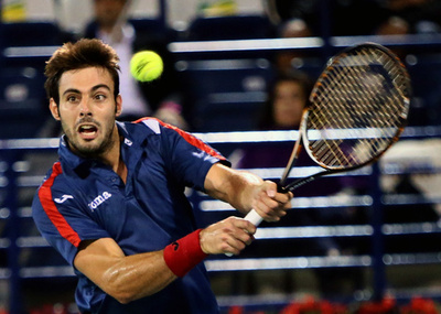 フェデラーが順当に準々決勝進出、ドバイ・テニス選手権