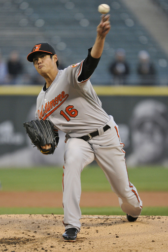 チェンがメジャー初勝利、福留は代打で無安打