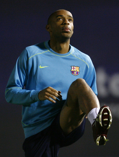 FCバルセロナ クラシコを前にアンリの復帰を発表