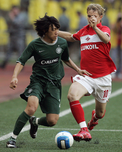 スパルタク・モスクワvsセルティックは1-1-のドローに終わる