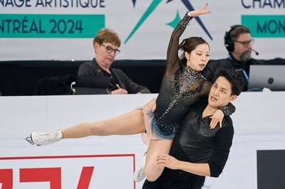 三浦/木原組が銀メダル 世界フィギュア