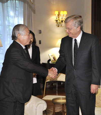 米大使、拉致家族会と面会 テロ指定解除に理解求める