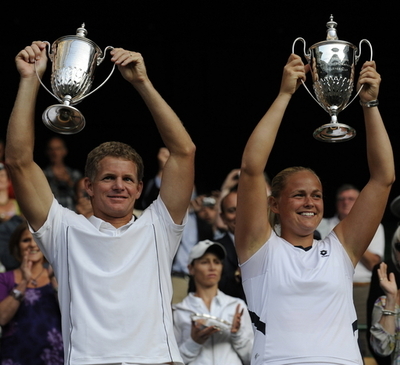 ノウルズ／グローネフェルド組が混合ダブルスで優勝、ウィンブルドン選手権