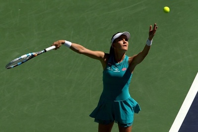 ラドワンスカ、リスケに快勝し3回戦へ BNPパリバ・オープン