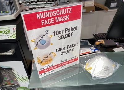 ドイツ、新型ウイルスの感染者数1000人超える