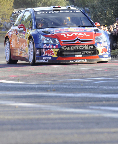 ローブ ラリー・スペイン第2レグを終え首位を守る