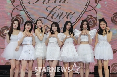 OH MY GIRL、2ndアルバム「Real Love」のショーケースを開催 – KOREA WAVE
