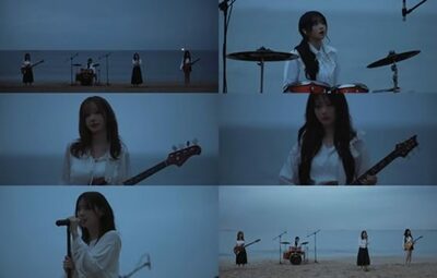 QWER、「白ひげクジラ」映像が公開1日で150万回再生を突破