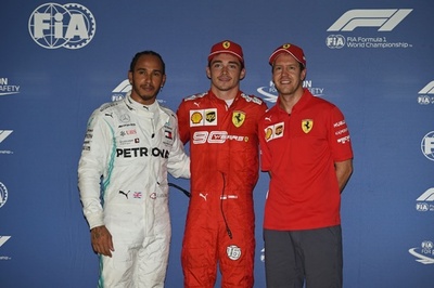 3連勝狙うルクレールがPP獲得、シンガポールGP