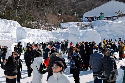 氷点下でも人出続々…韓国・江原道スキー場＆冬祭りが“熱い”理由