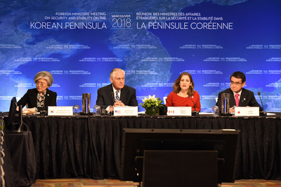 米など20か国、対北朝鮮の「海上阻止行動」強化で合意 外相会合