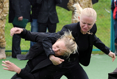 誰が最強？ボディーガードの国際大会、ベラルーシ