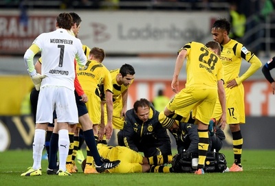 ロイスが再び負傷、ドルトムントは2点差守れずドロー