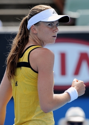 ハンチュコワが3回戦進出、全豪オープンテニス