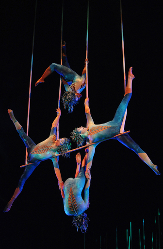 肉体で幻想の世界紡ぐシルク・ドゥ・ソレイユ、ドイツ公演