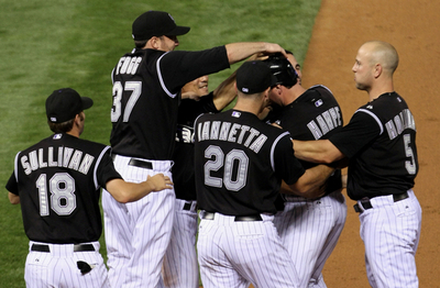 ロッキーズ ジャイアンツにサヨナラ勝ち