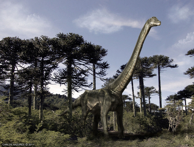 チリで発見された新種の恐竜、1億年前に生息