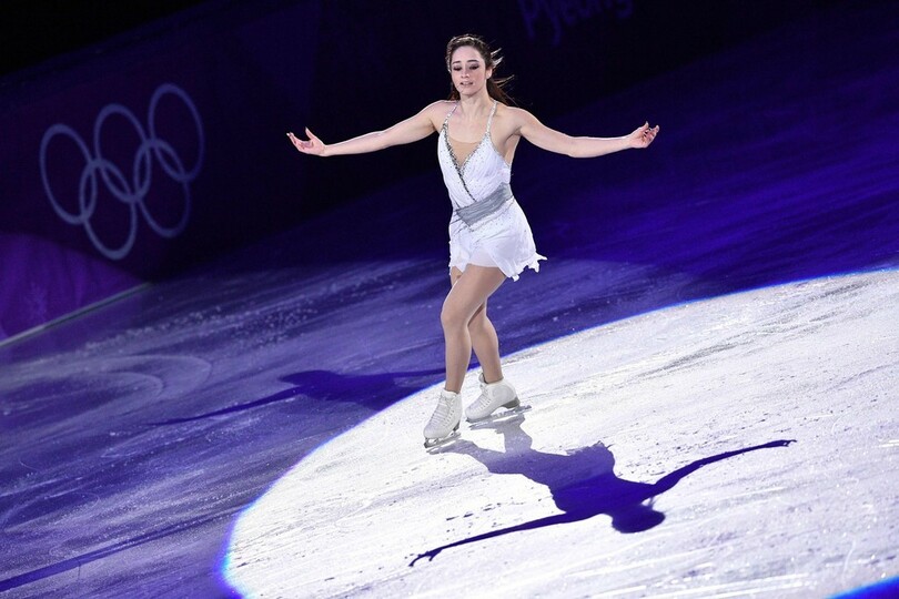 羽生やザギトワらが華麗な演技、フィギュアスケート・エキシビション 平昌五輪