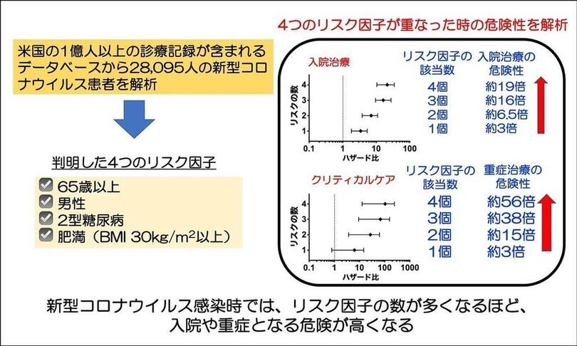 糖尿病や肥満など危険因子が多いほど新型コロナウイルスで重症化しやすいことが明らかに 北里大学 写真1枚 国際ニュース Afpbb News