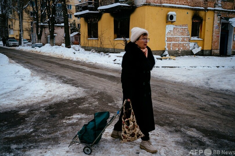 バンクシー壁画剥ぎ取った8人逮捕 ウクライナ