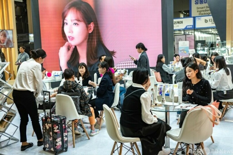 中国コスメ 韓国で人気沸騰 輸出額2.9倍に