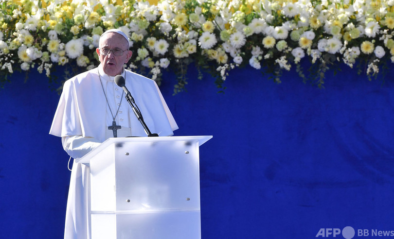  ローマ教皇が冗談「私の死を望む人々もいた」