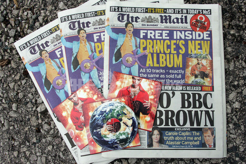 プリンス ニューアルバムを無料配布